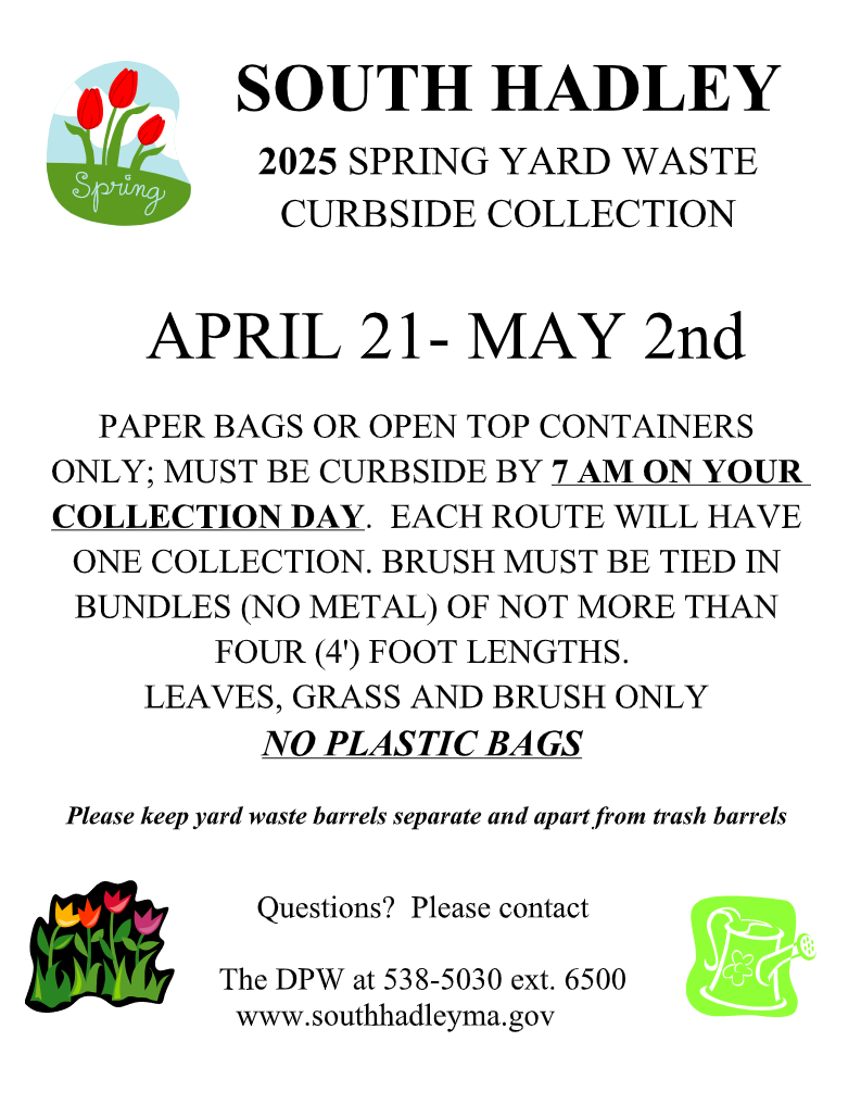 2025 Spring Yard Waste